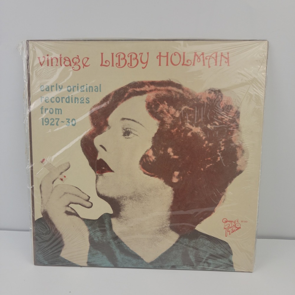 Vintage Libby Holman Early Original Recordings 1927-30 Vinyl LP Take Two TT 212